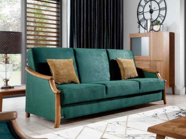 Křeslo s dřevěnými područkami ELEGANT IV