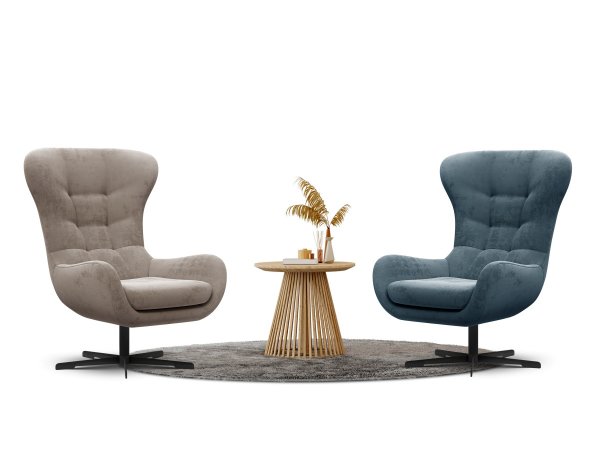 Designové otočné křeslo ELVIS