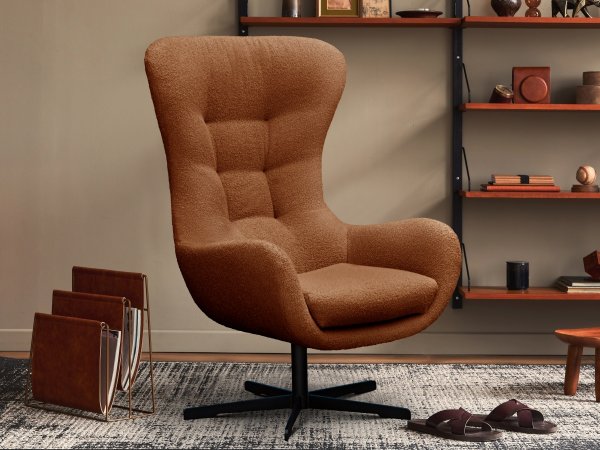 Designové otočné křeslo ELVIS