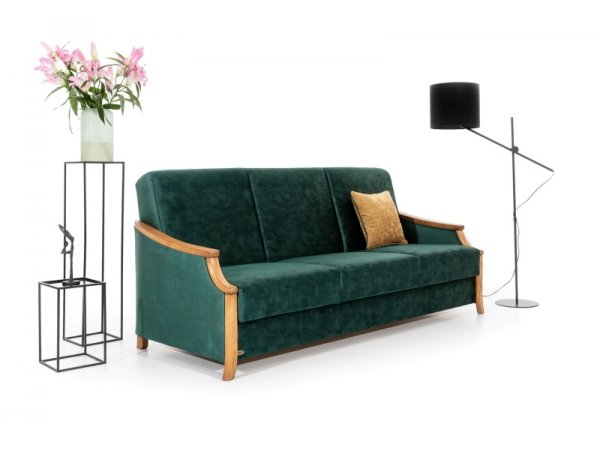 Křeslo s dřevěnými područkami ELEGANT IV