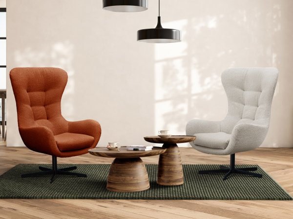 Designové otočné křeslo ELVIS