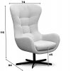 Designové otočné křeslo ELVIS