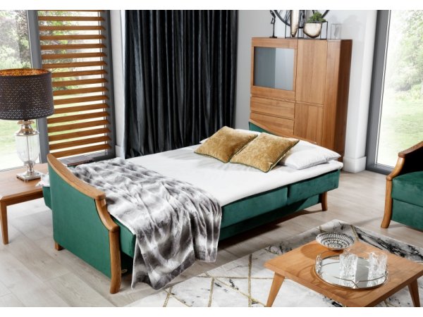 Křeslo s dřevěnými područkami ELEGANT IV