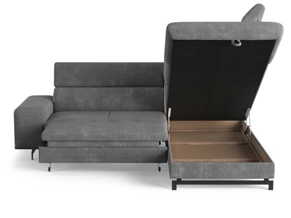 Rohová rozkládací sedací souprava EMMA