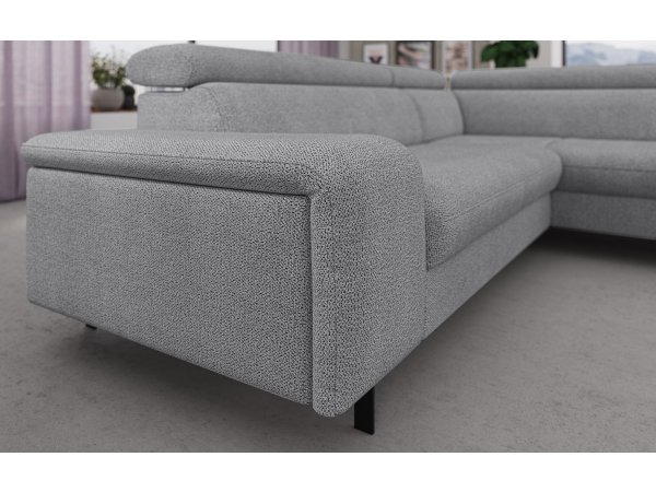 Rohová rozkládací sedací souprava EMMA