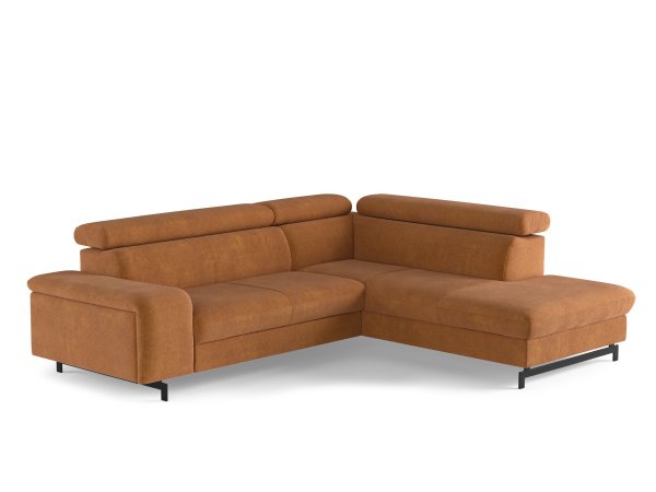 Rohová rozkládací sedací souprava EMMA