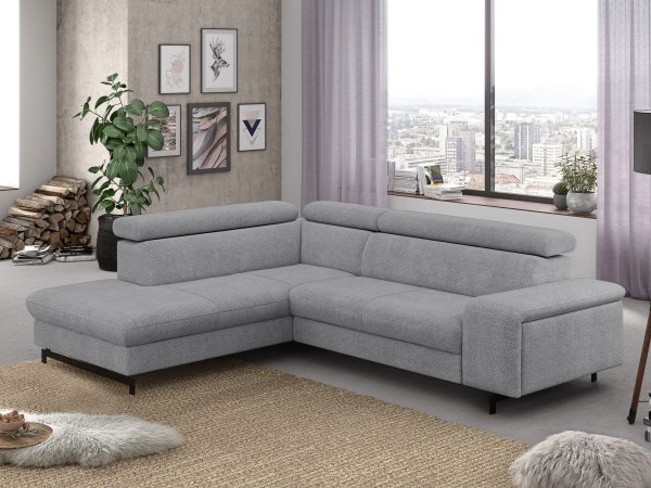 Rohová rozkládací sedací souprava EMMA