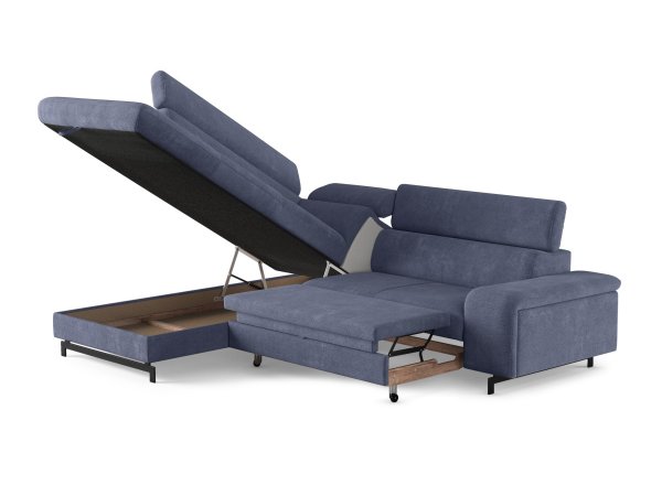 Rohová rozkládací sedací souprava EMMA