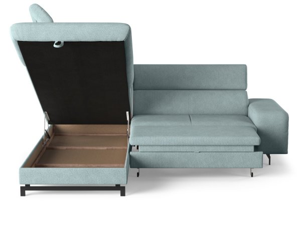 Rohová rozkládací sedací souprava EMMA