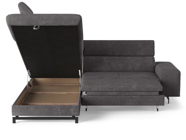 Rohová rozkládací sedací souprava EMMA