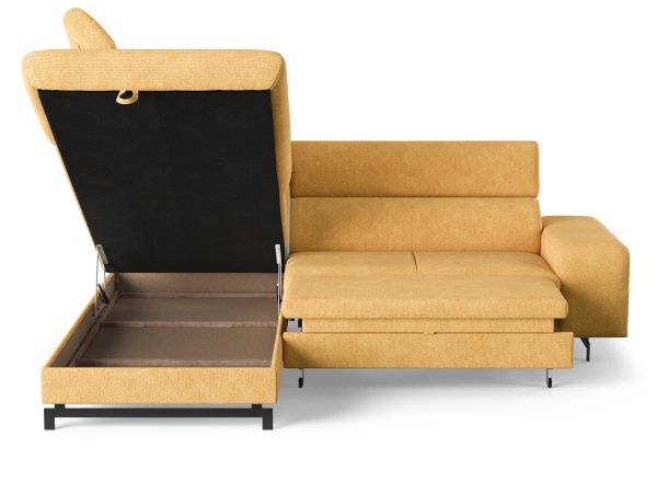 Rohová rozkládací sedací souprava EMMA
