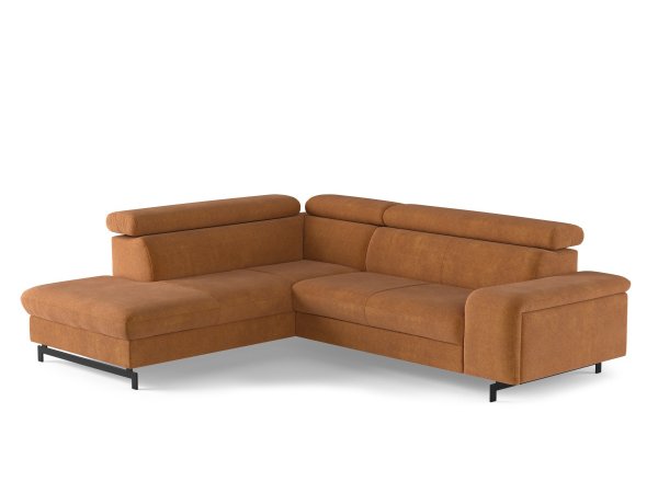 Rohová rozkládací sedací souprava EMMA