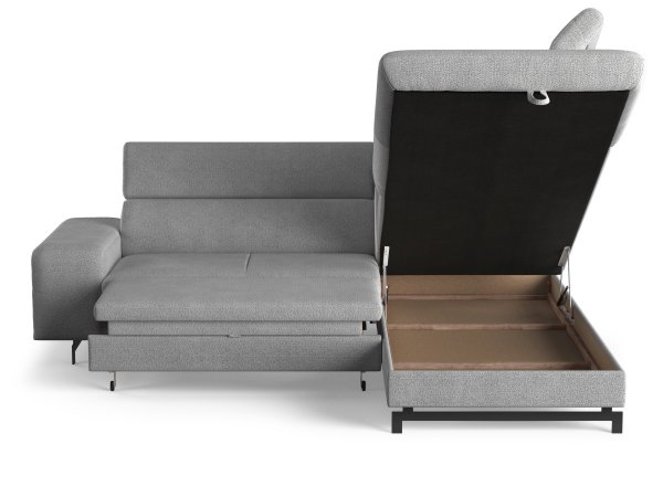 Rohová rozkládací sedací souprava EMMA