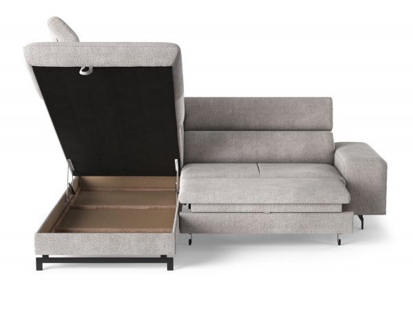 Rohová rozkládací sedací souprava EMMA