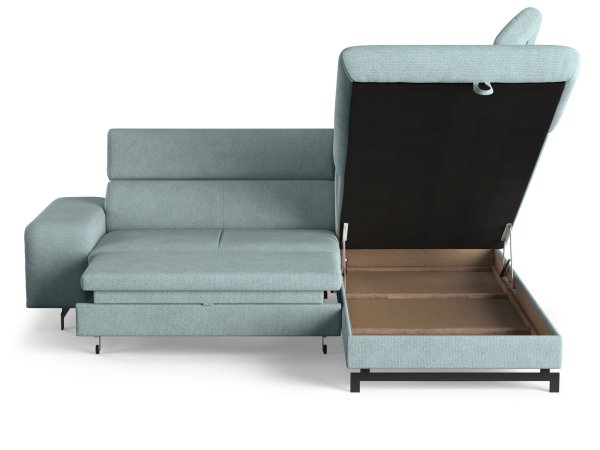 Rohová rozkládací sedací souprava EMMA