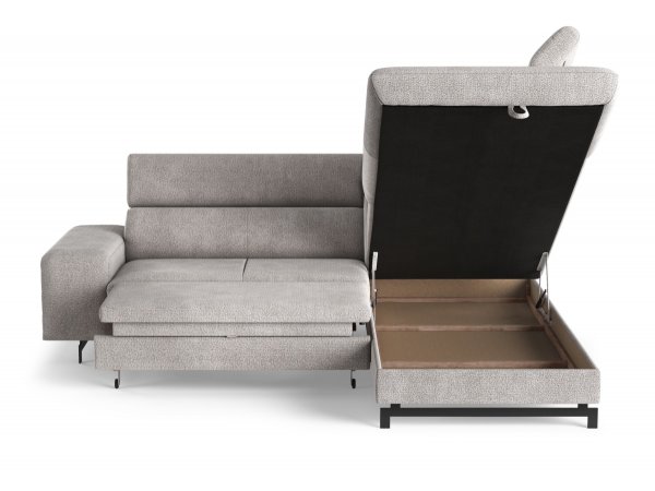 Rohová rozkládací sedací souprava EMMA