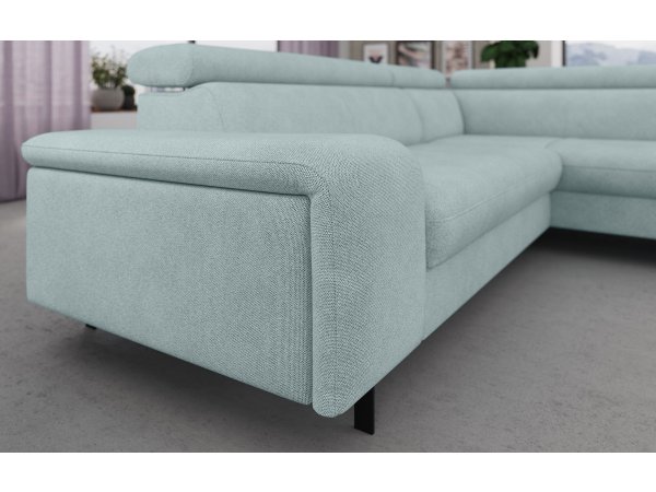 Rohová rozkládací sedací souprava EMMA