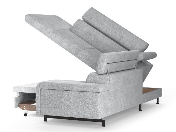 Rohová rozkládací sedací souprava EMMA