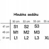 Kožené polohovací televizní křeslo ISABELLA