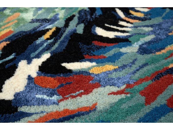 Koberec FLORES BLUE