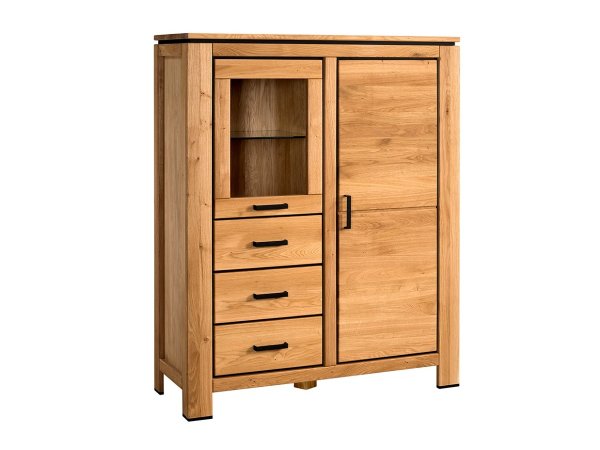 Dubový nábytek z masivu do obývacího pokoje a jídelny FARO II dub sukatý