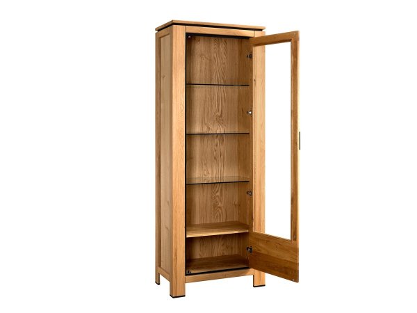 Vitrína z dubového masivu FARO II (typ 11)