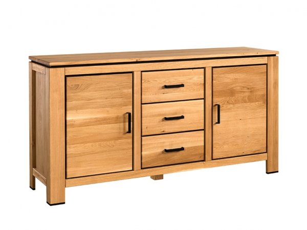 Dubový nábytek z masivu do obývacího pokoje a jídelny FARO II dub sukatý