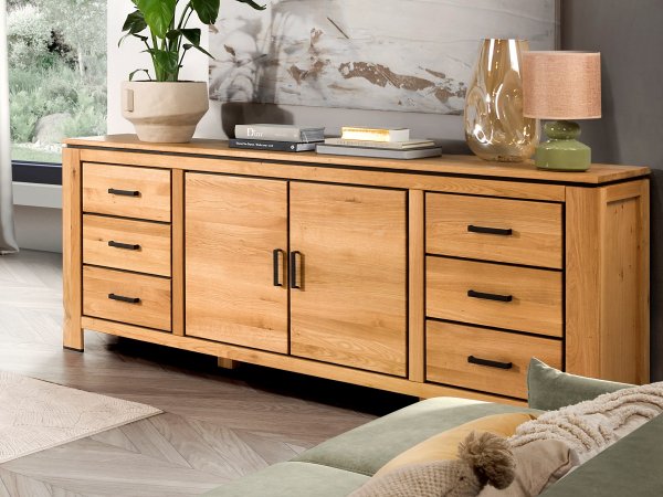 Komoda z dubového masivu FARO II (typ 49)