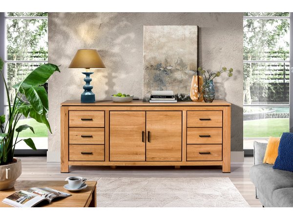 Komoda z dubového masivu FARO II (typ 49)