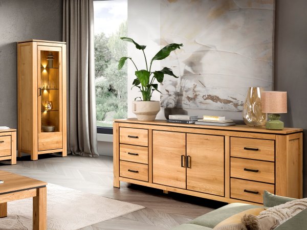 Komoda z dubového masivu FARO II (typ 49)