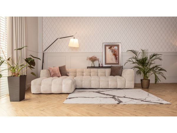 Designová rohová sedací souprava MICHELLE 3