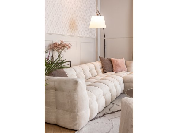 Designová rohová sedací souprava MICHELLE 3