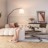 Designová rohová sedací souprava MICHELLE 3
