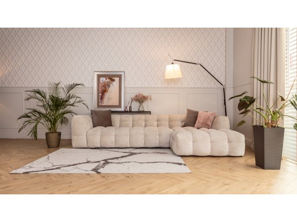 Designová rohová sedací souprava MICHELLE 3