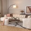 Designová rohová sedací souprava MICHELLE 3