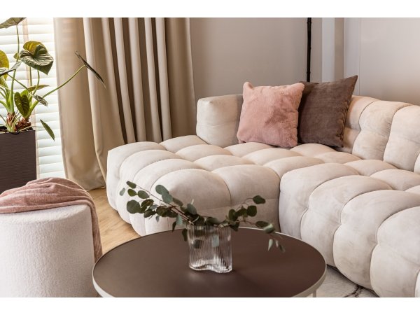 Designová rohová sedací souprava MICHELLE 3