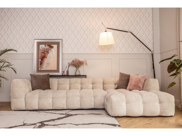 Designová rohová sedací souprava MICHELLE 3