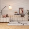 Designová rohová sedací souprava MICHELLE 3