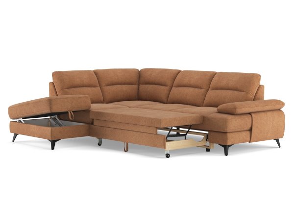 Rohová rozkládací sedací souprava FLAVIA 2