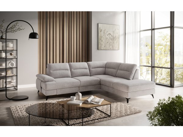 Rohová rozkládací sedací souprava FLAVIA