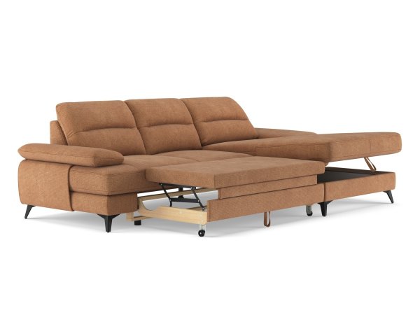 Rohová rozkládací sedací souprava FLAVIA 2