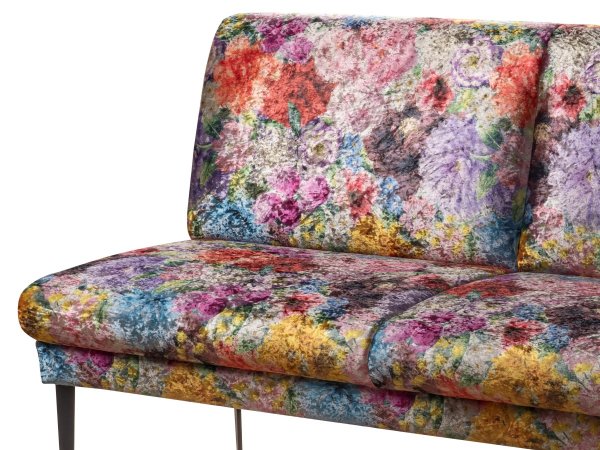 Stylová pohovka v květinovém potahu FLAIR