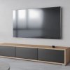 Televizní stolek FRIDA typ 38 délka 180 cm dub/antracit