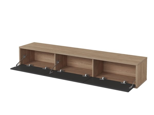 Televizní stolek FRIDA typ 38 délka 180 cm dub/antracit