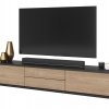 Televizní stolek FRIDA typ 39 délka 180 cm dub/antracit