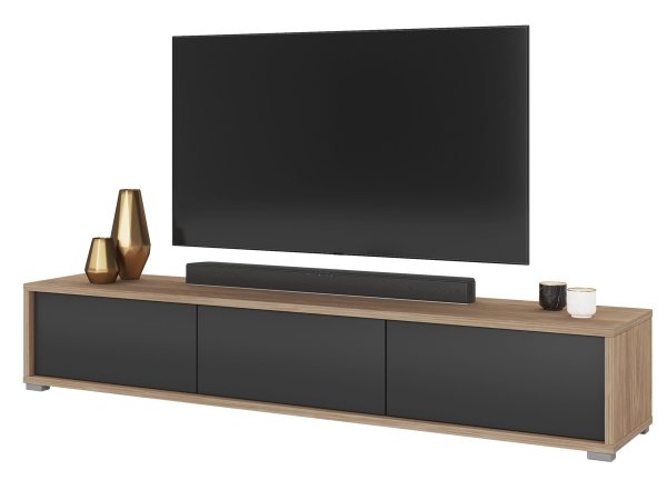 Televizní stolek FRIDA typ 38 délka 180 cm dub/antracit