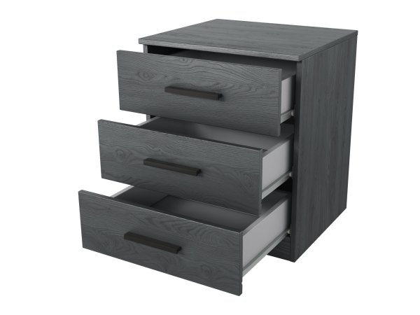 Moderní ložnice GALAXY 1 dub Carbon