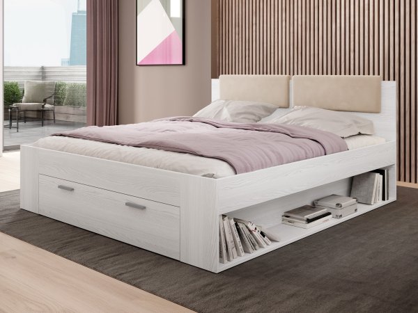 Moderní ložnice GALAXY Abisko/bílá