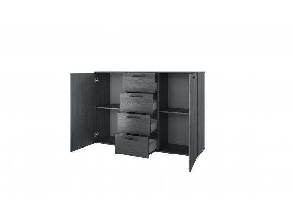 Moderní ložnice GALAXY 1 dub Carbon