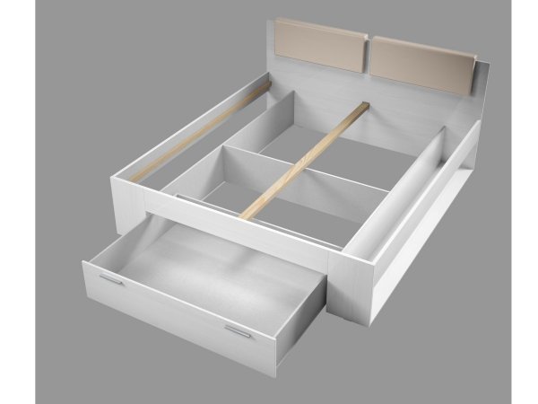 Moderní ložnice GALAXY Abisko/bílá